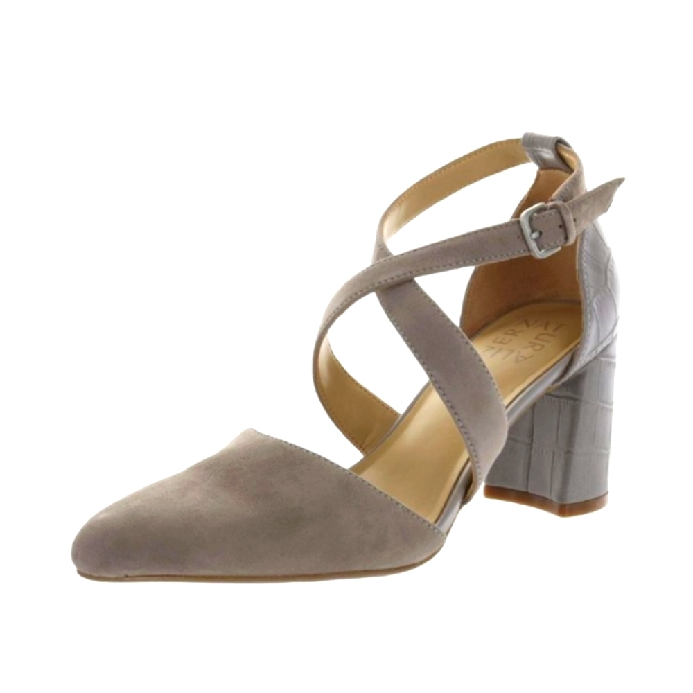 Naturalizer Gray Heels Size 9 NEW